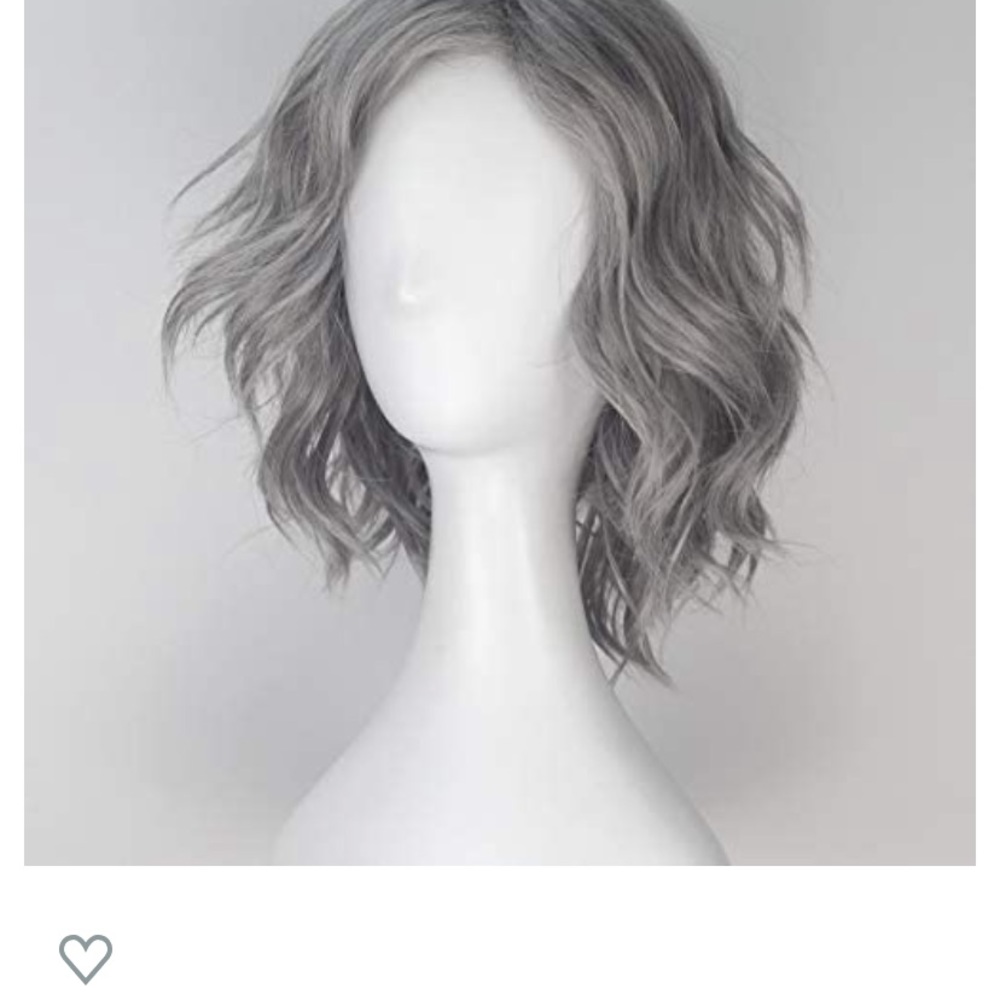 Grey wig